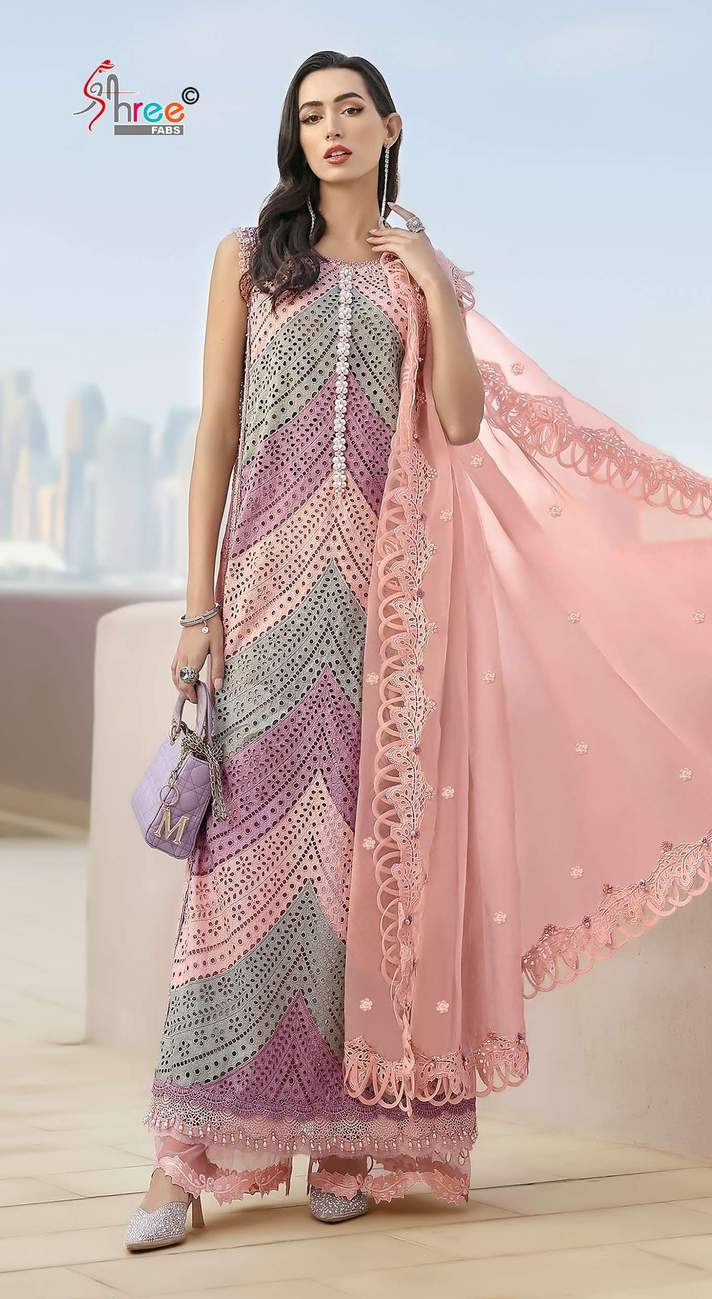 MARIA B CHIFFONS D.NO. SF - 5630 BY SHREE FABS